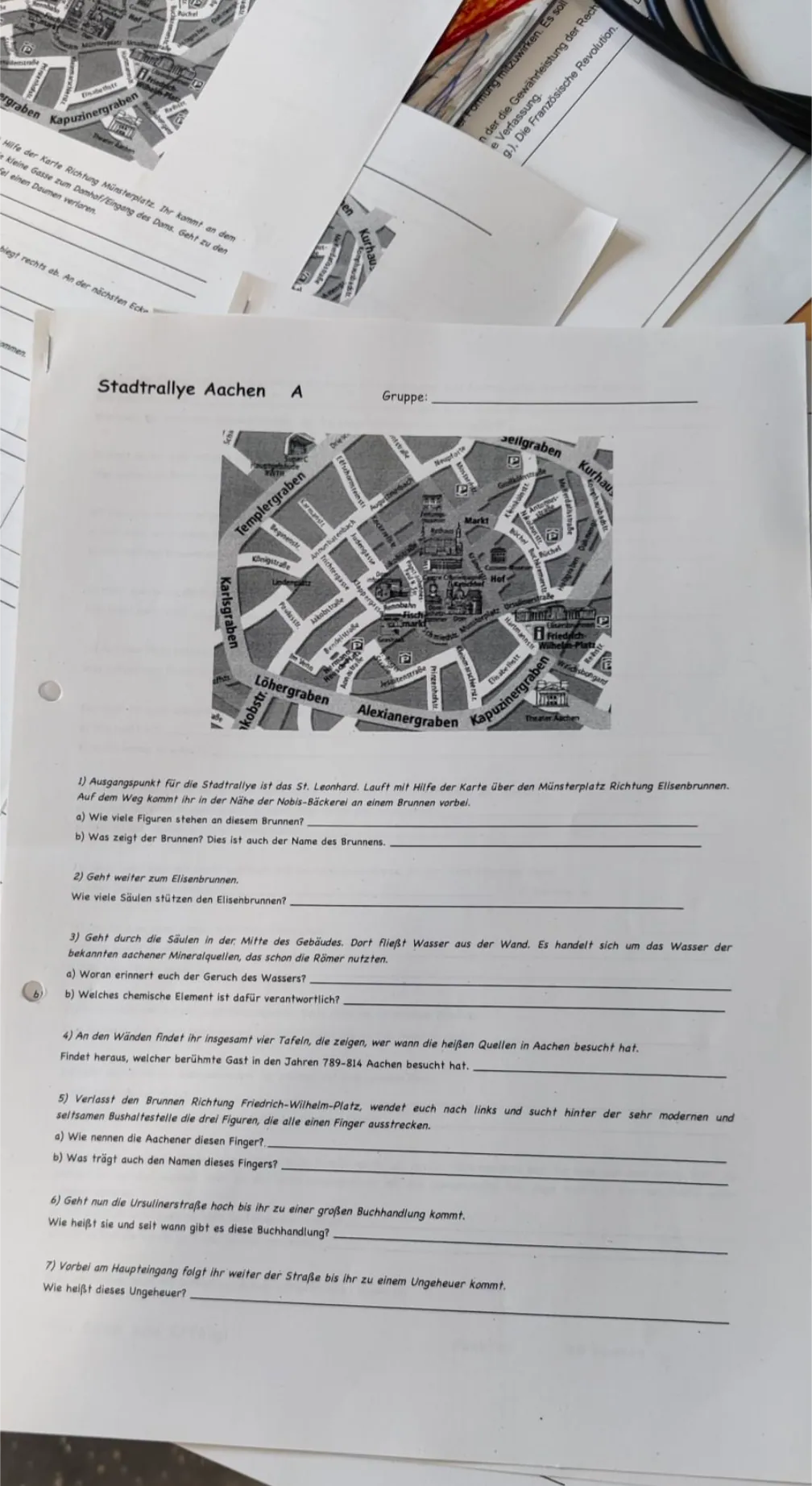 Aix La Chapelle juin 2026 — Première activité proposée par nos hôtes