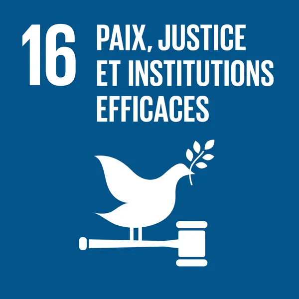 Objectif 16 : Paix, justice et institutions efficaces